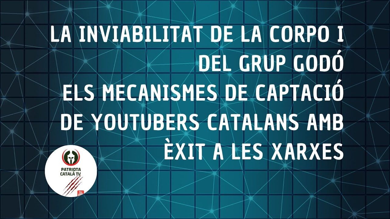 Promoció dels creadors en català a la xarxa i la corrupció de la publicitat tradicional de Patriota Català TV