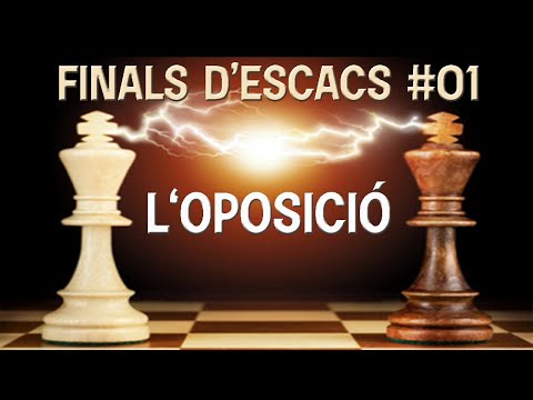 Finals d'escacs #01 L'oposició (Finals de peons) de Escacs en Català