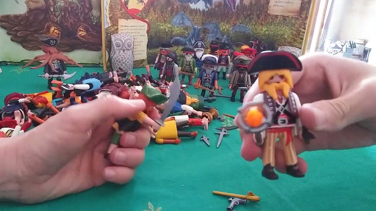 Playmobil. Batalla de pirates PART 2. de Estones fantàstiques amb ninos