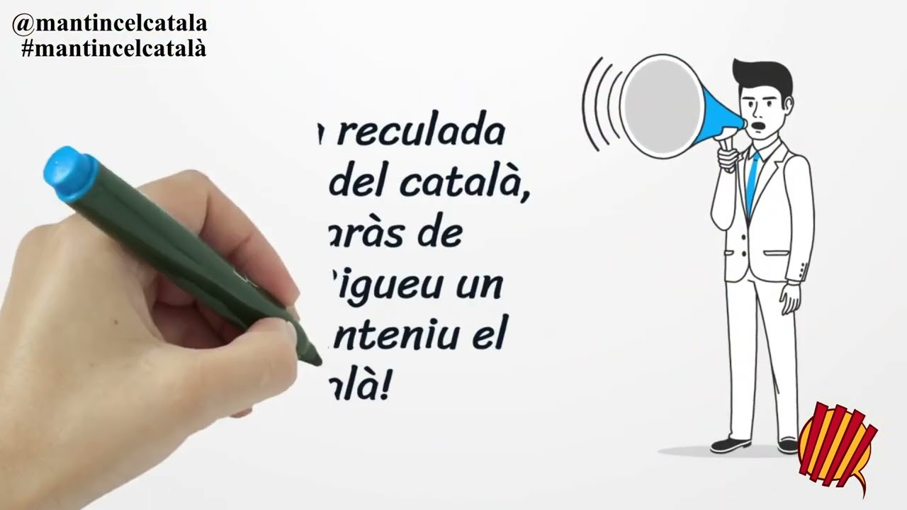 RepteMantinc - VÍDEO 8 - Sigueu un exemple de conscienciació lingüística de Mantinc el català