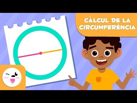 Càlcul de la longitud de la circumferència - Càlcul per a nens en català de Smile and Learn - Català