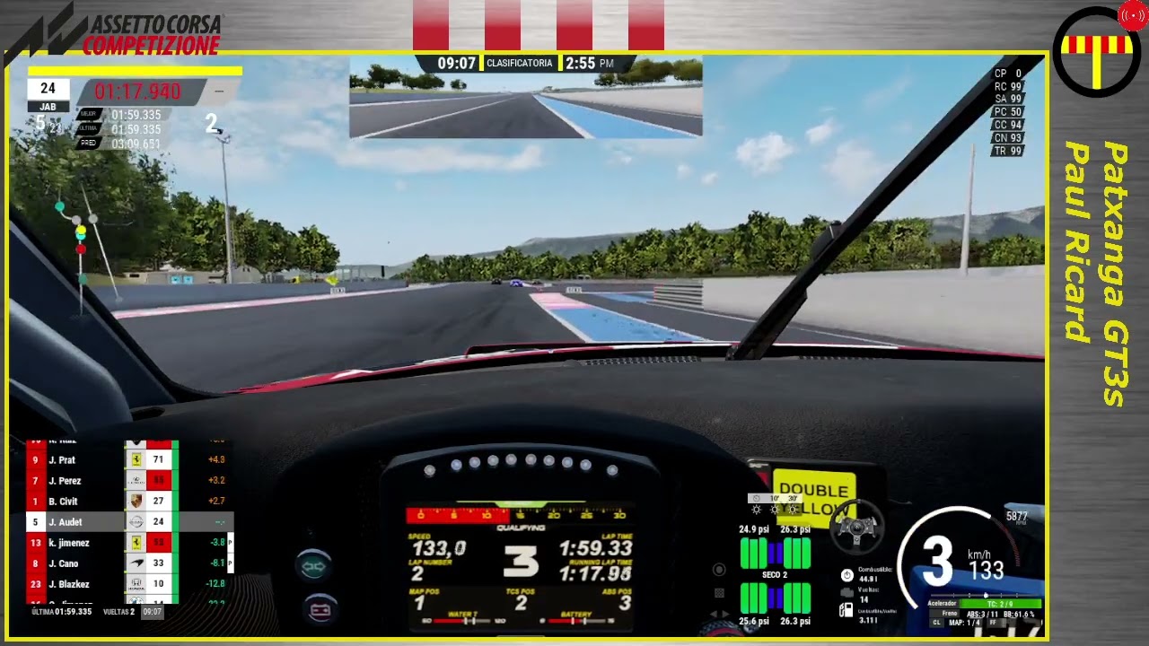 Patxanga GT3 | Paul Ricard | Virtual Racing Girona de A tot Drap Simulador