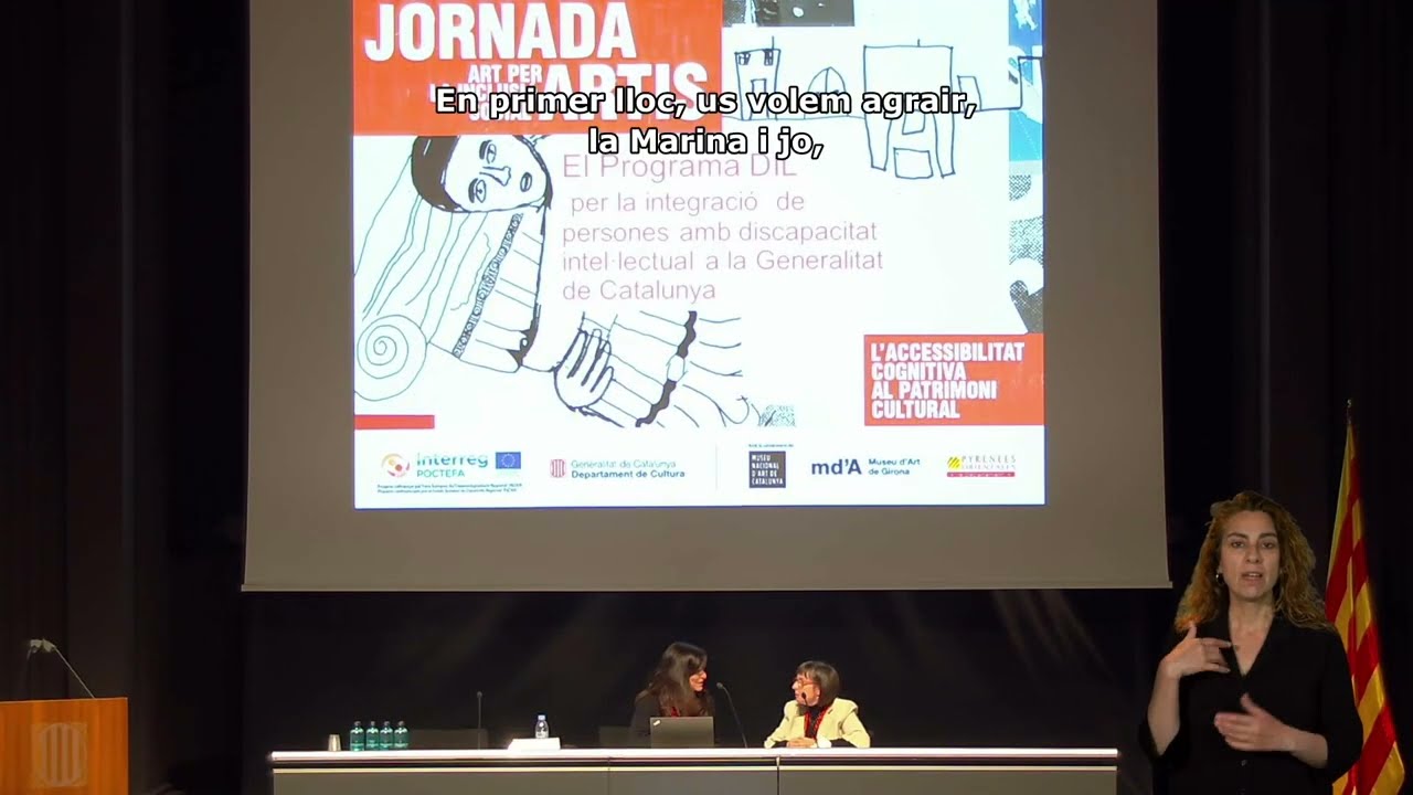 L’accessibilitat cognitiva al patrimoni cultural | Marta Girabau i Marina Serrano de patrimonigencat