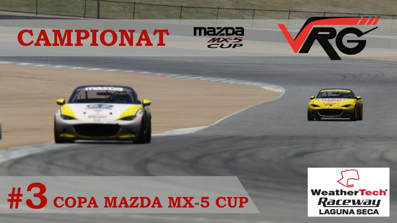 Copa Mazda MX-5 | Laguna Seca | Virtual Racing Girona de A tot Drap Simulador