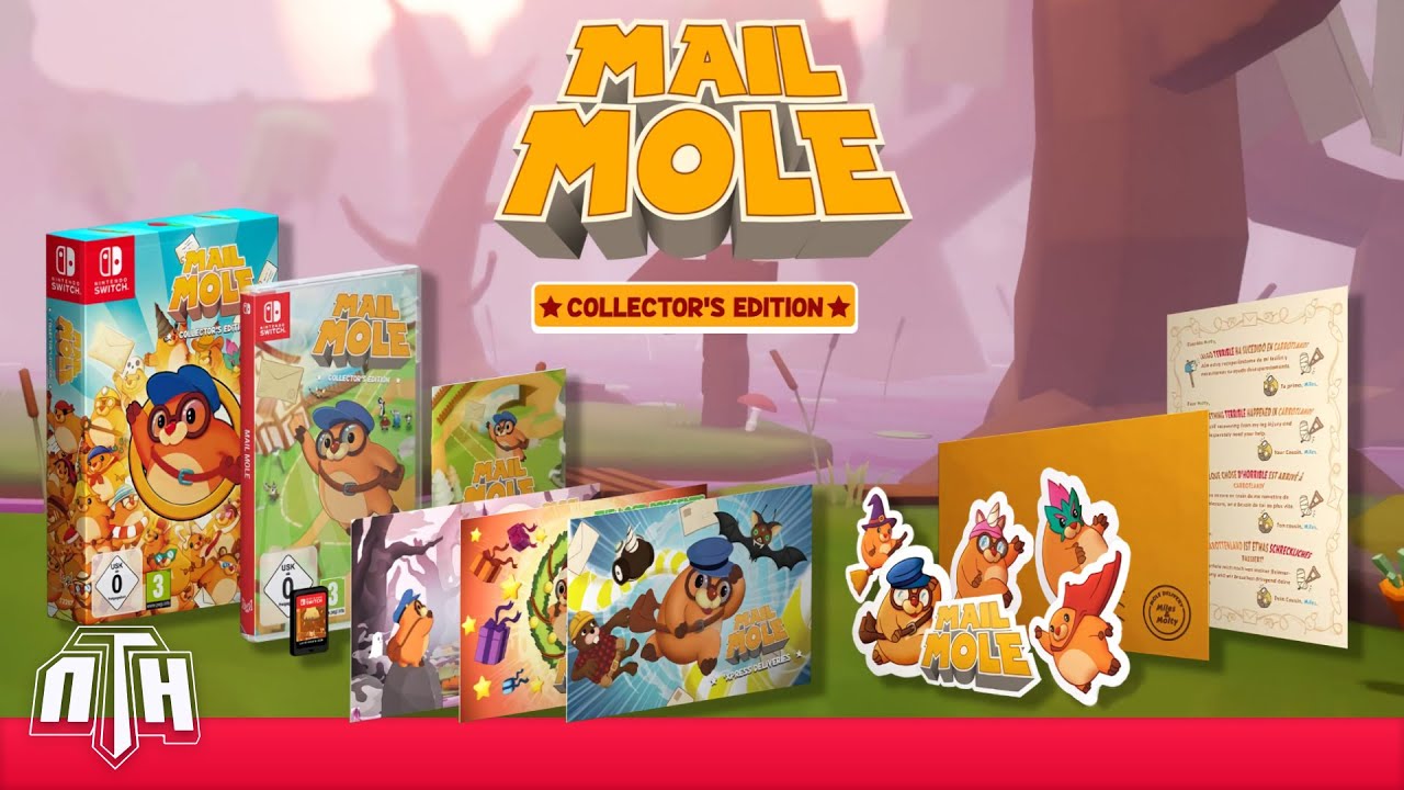 [NTH UNBOXING] Mail Mole: Collector's Edition (Nintendo Switch) de NintenHype cat