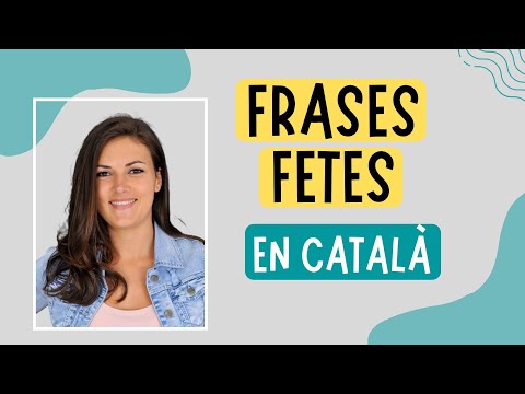 📚 Frases fetes catalanes | Què és una frase feta? | EXEMPLES de Parlem d'escriure en català