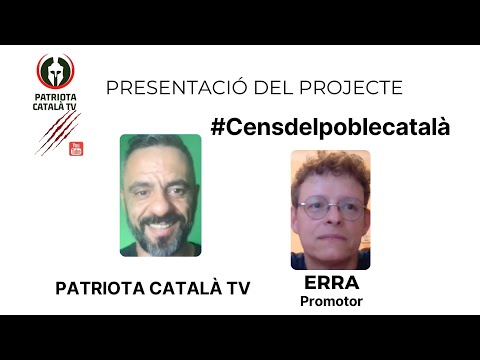 Presentació Projecte: Cens del Poble Català a Patriota Català TV #censdelpoblecatala de Patriota Català TV