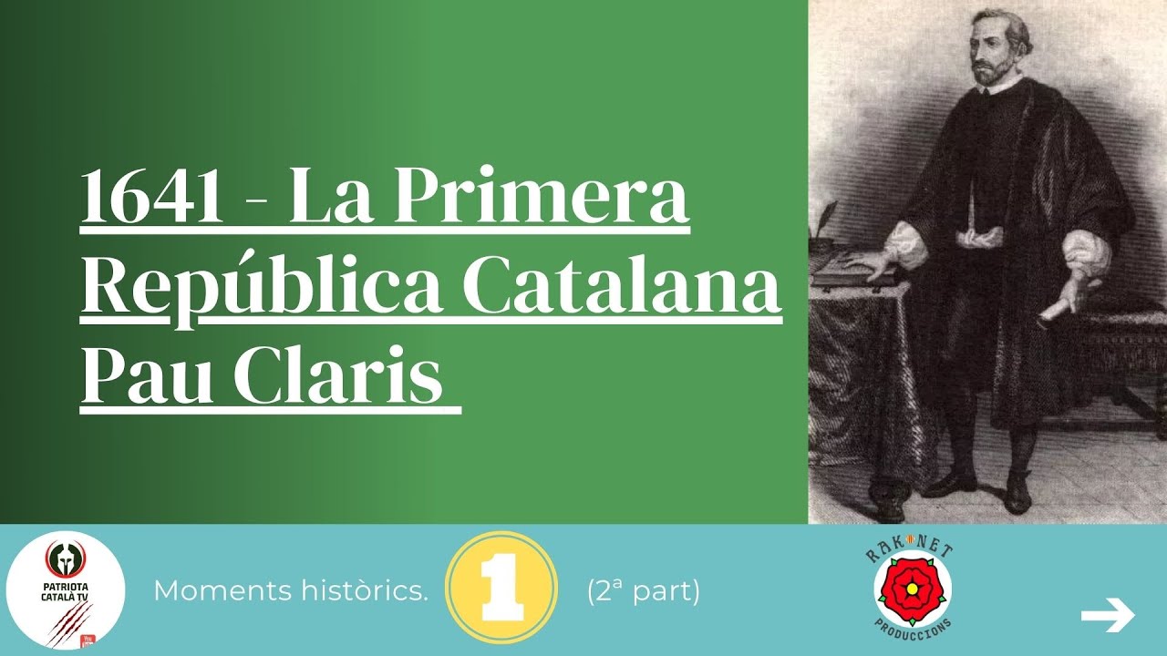 🔴 DIRECTE MOMENTS HISTORICS - La Primera Republica (Part 2) de Patriota Català TV