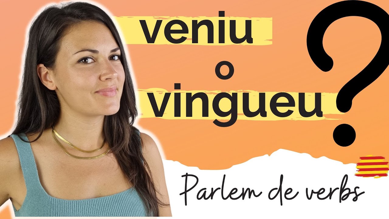 Vingueu o veniu❓ | Utilitza els verbs correctament en català de Parlem d'escriure en català