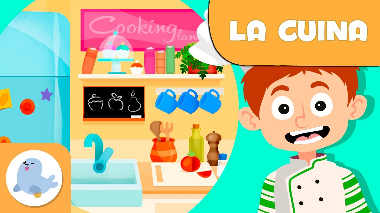 LA CUINA: Episodi 2 | Objectes de la casa | Vocabulari per a nens en català de Smile and Learn - Català