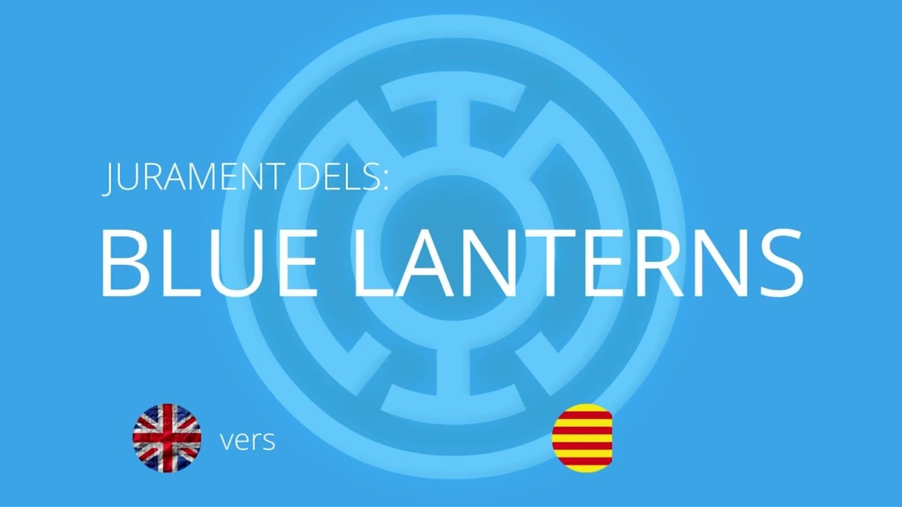 Jurament dels Blue Lantern #Bluelanterncorps #bluelanternoath de LaBatcova