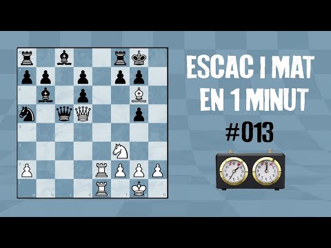 Escac i mat en 1 minut #013 || La conquesta de la darrera fila de Escacs en Català