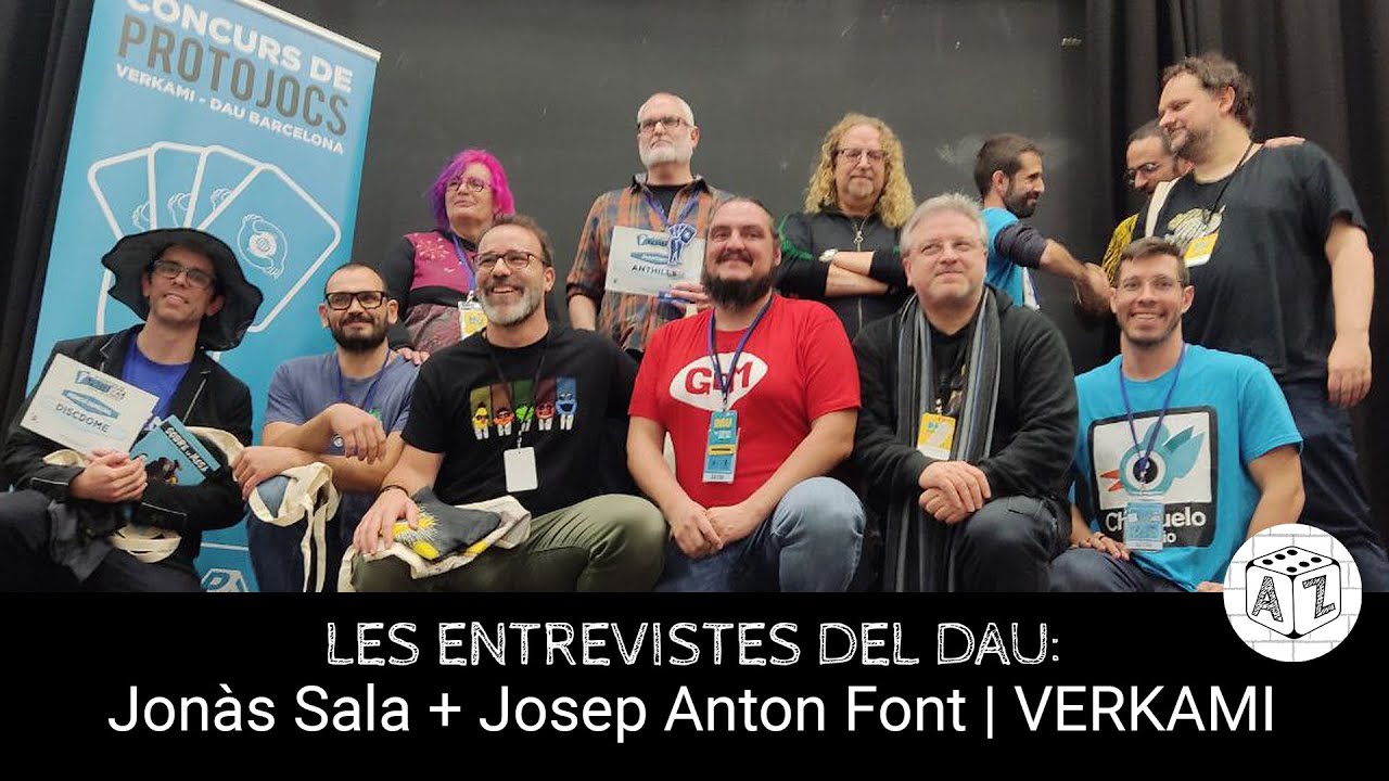 🎙 LES ENTREVISTES DEL DAU: Jonàs Sala (VERKAMI) + Josep Antón Font (Anthills) | #DAUBarcelona2022 de Aya_ZholvaX: Jocs de taula