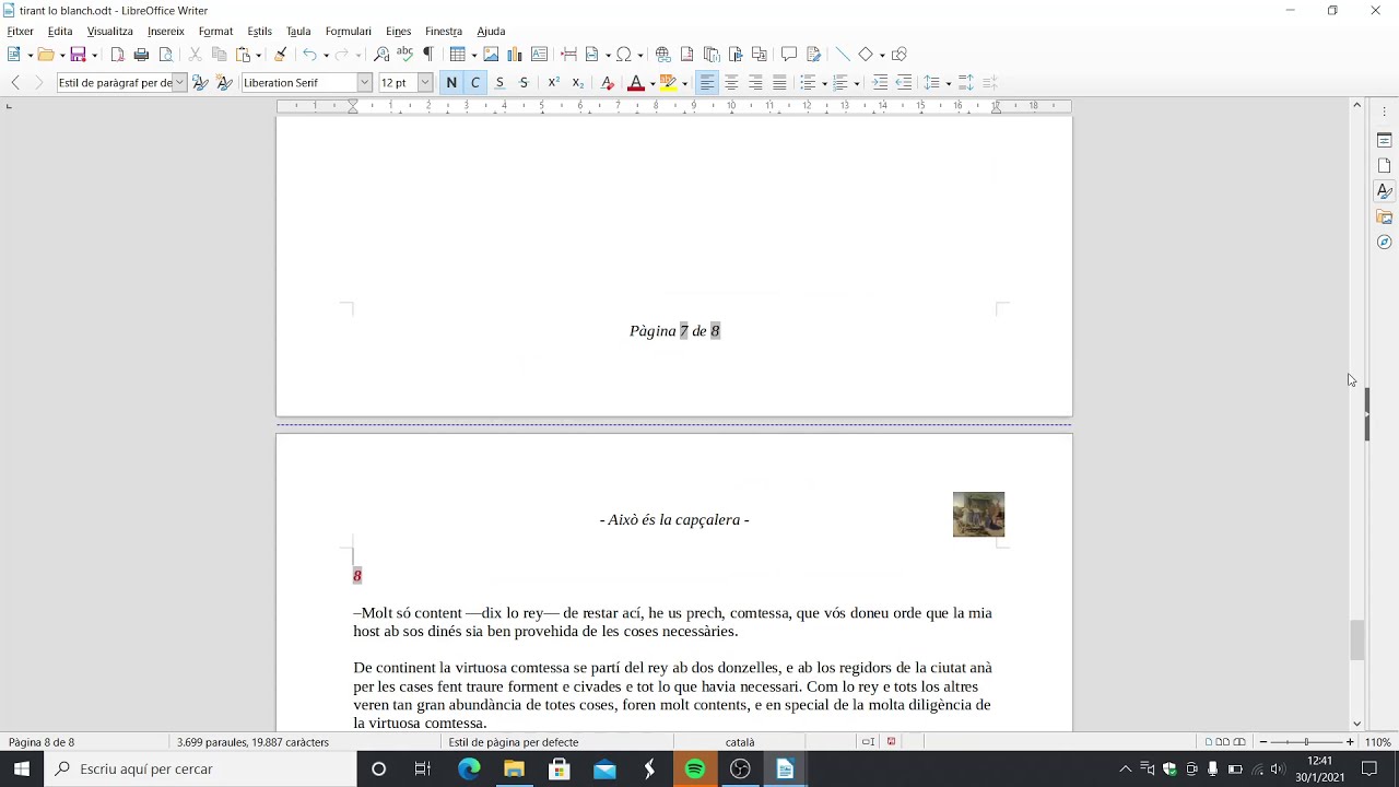 Com inserir números de pàgina i altres camps amb LibreOffice Writer de Xavier Àgueda COMPETIC