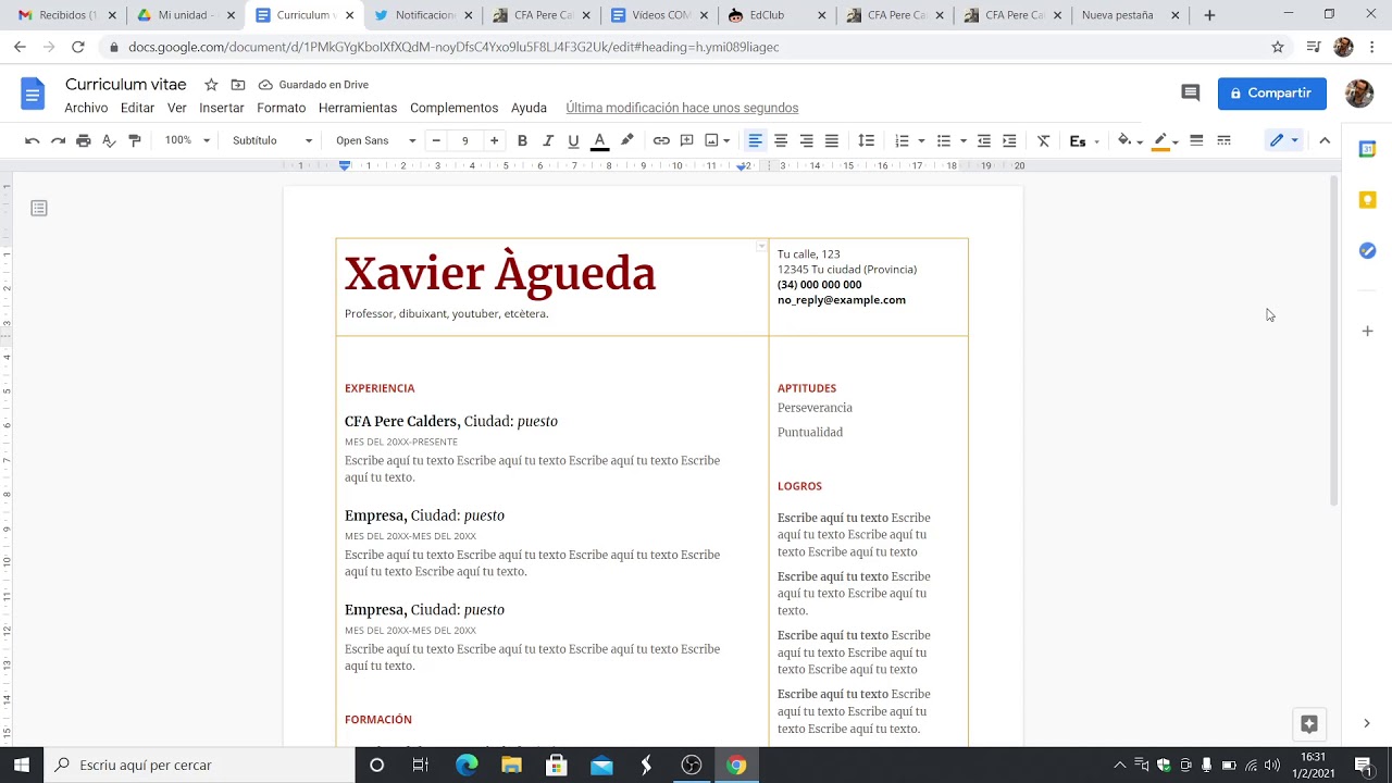 Com i per què fer servir taules invisibles amb un editor de text de Xavier Àgueda COMPETIC
