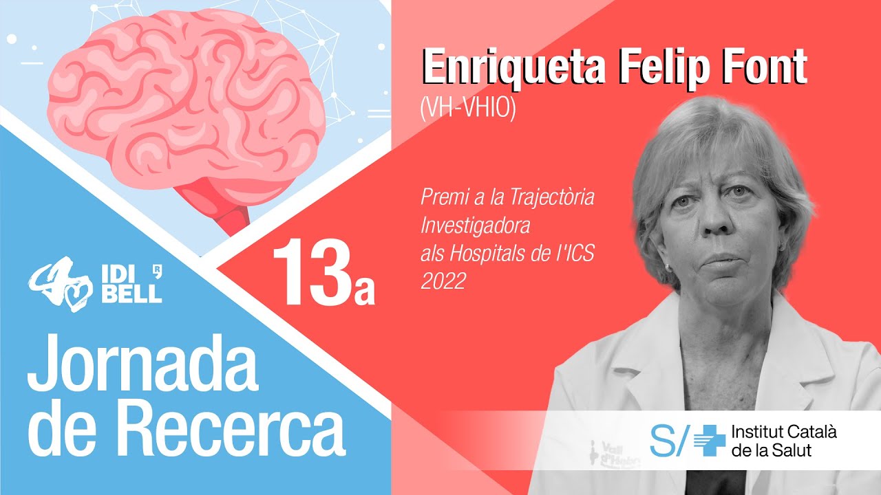 Premi a la Trajectòria Investigadora als Hospitals de l'ICS 2022 Enriqueta Felip (VHIO) de icscat