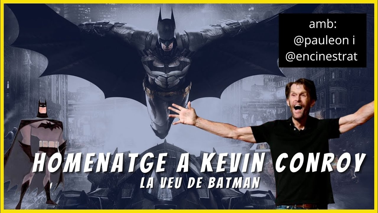 Homenatge a Kevin Conroy - La Veu de Batman #kevinconroy #batmantas #batmanarkham de LaBatcova