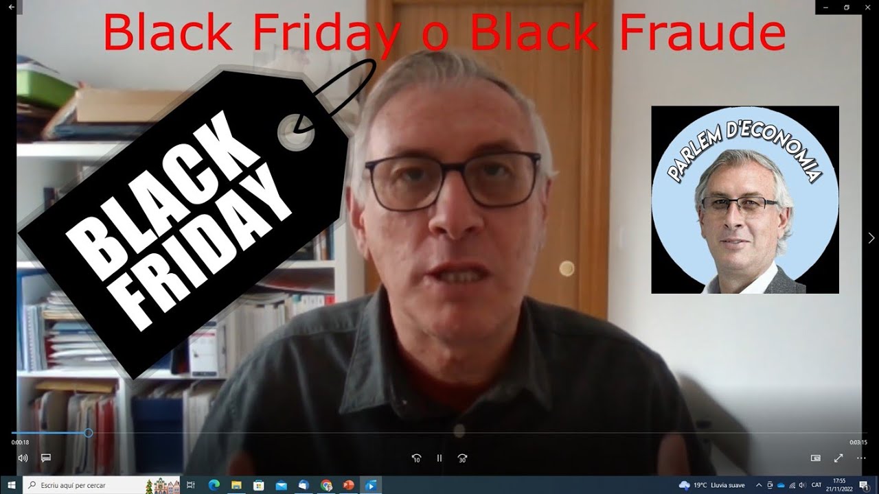 Black Friday o Black Fraude de Parlem d'Economia