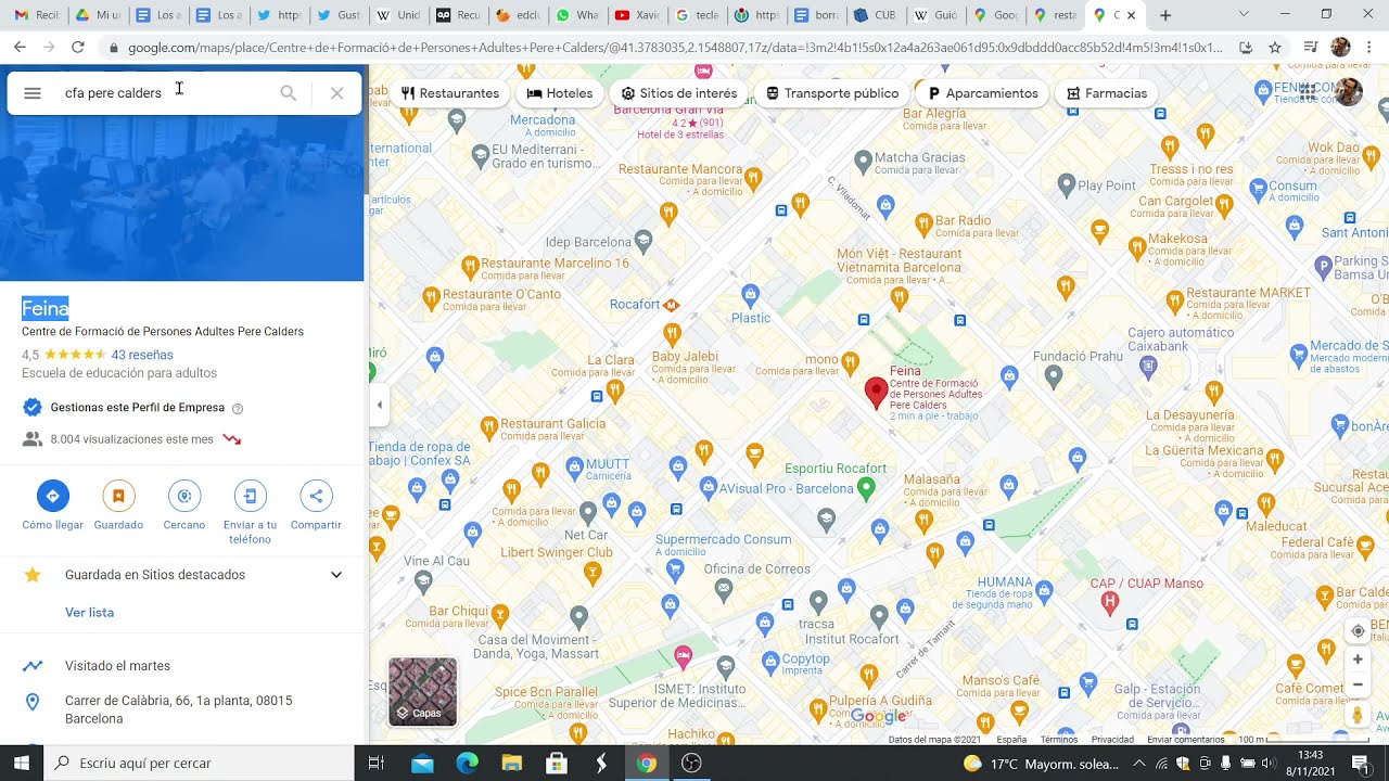 Com puntuar llocs i escriure ressenyes a Google Maps de Xavier Àgueda COMPETIC
