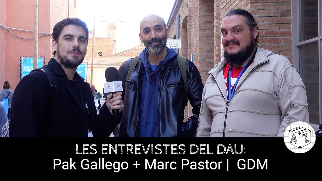 🎙 LES ENTREVISTES DEL DAU: Pak Gallego + Marc Pastor (GDM) | #DAUBarcelona2022 de Aya_ZholvaX: Jocs de taula