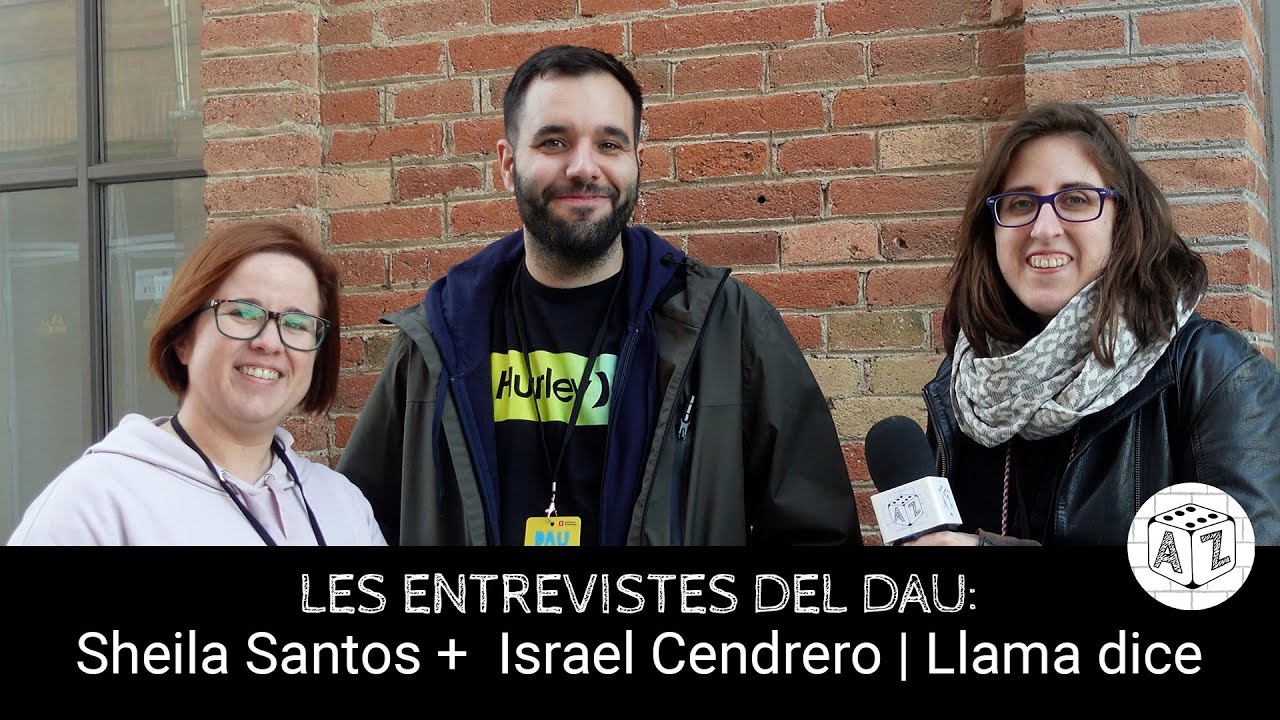 🎙 LES ENTREVISTES DEL DAU: Sheila Santos i Israel Cendrero (LLAMA DICE) | #DAUBarcelona2022 de Aya_ZholvaX: Jocs de taula