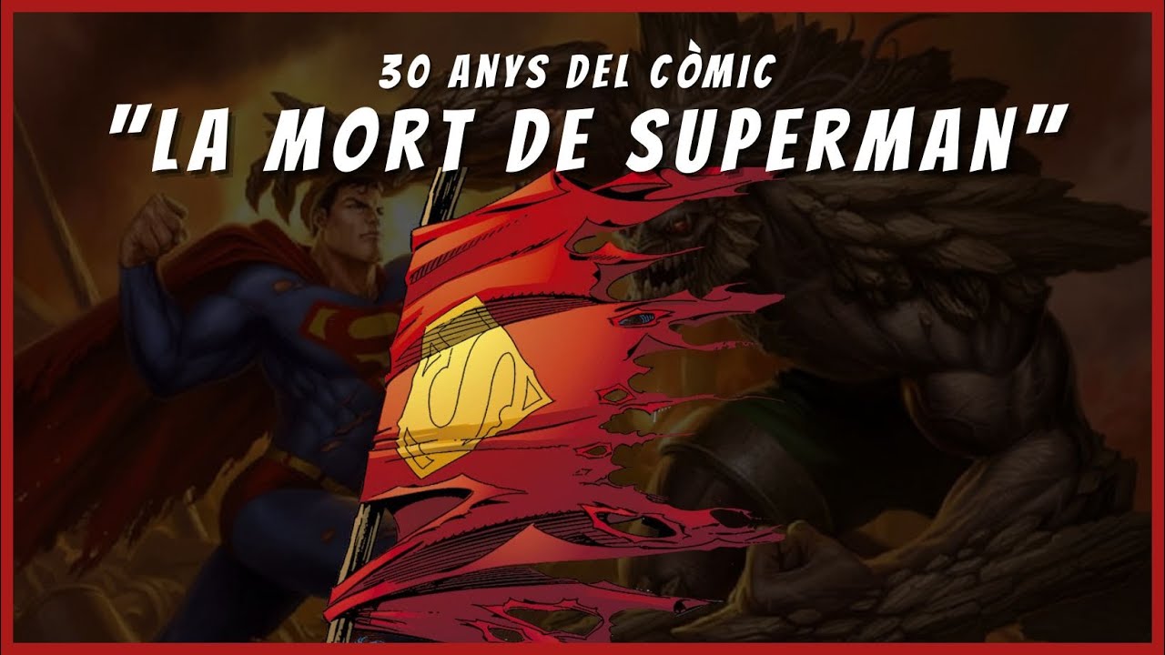 La Mort de Superman 30 aniversari del Còmic - #deathofsuperman #doomsday #dccomics de LaBatcova