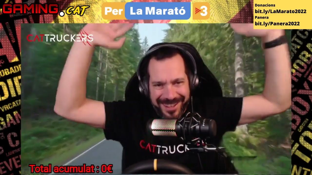 Gaming.cat per La Marató 2022 - Presentació i Cat Truckers de GamingCat