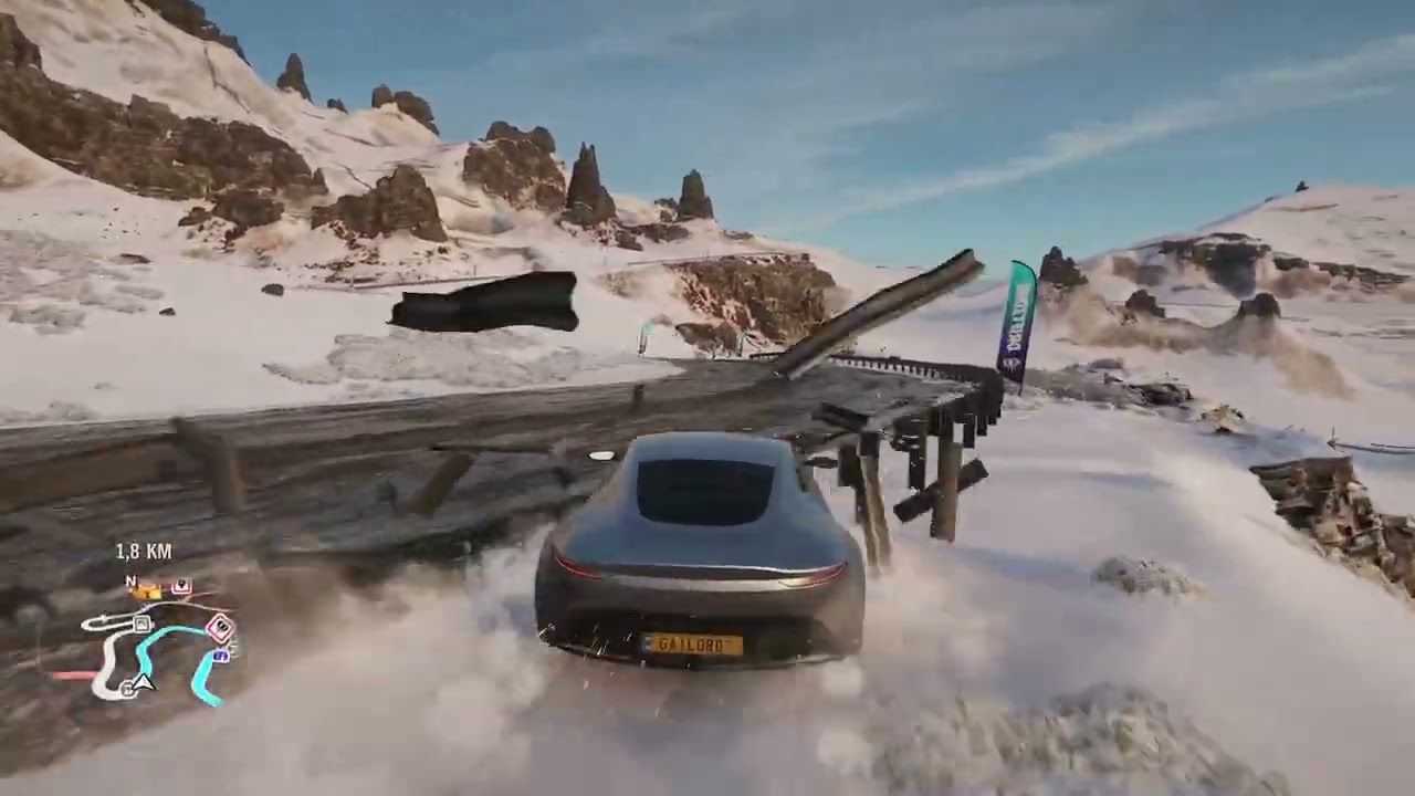 Forza Horizon 4 Fortune Island DLC Aston Martin Free Roam Series X de BurningSkies