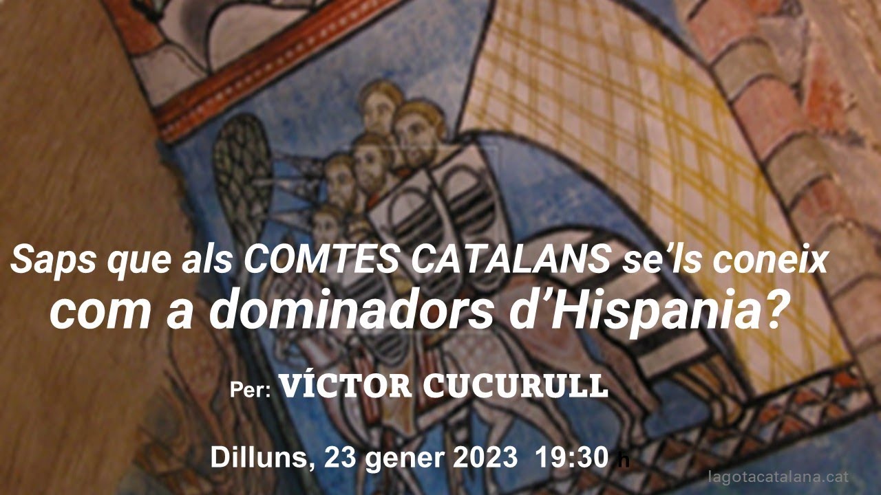"Saps que als COMTES CATALANS se’ls coneix com a dominadors d’Hispania?", per Víctor Cucurull de LA GOTA CATALANA