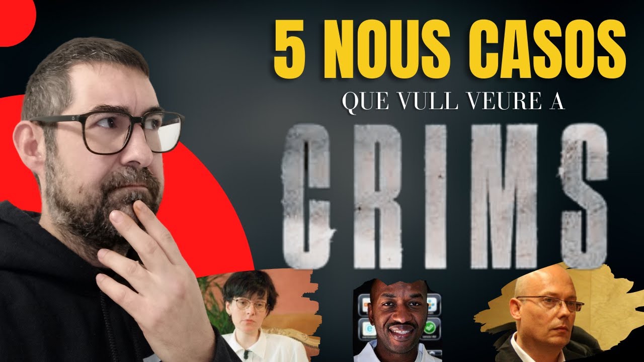 🕵️‍♂️ 5 NOUS CASOS QUE VULL VEURE A CRIMS TV3 🕵️‍♂️ de Jacint Casademont