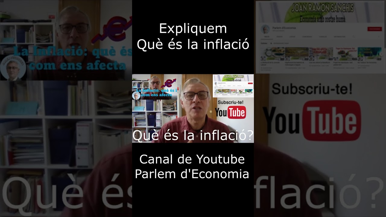 Vídeo #short Que és la #inflació de Parlem d'Economia