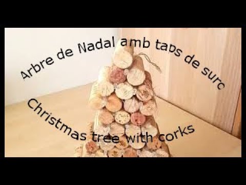 Arbre de Nadal amb taps de suro de Aubal DIY