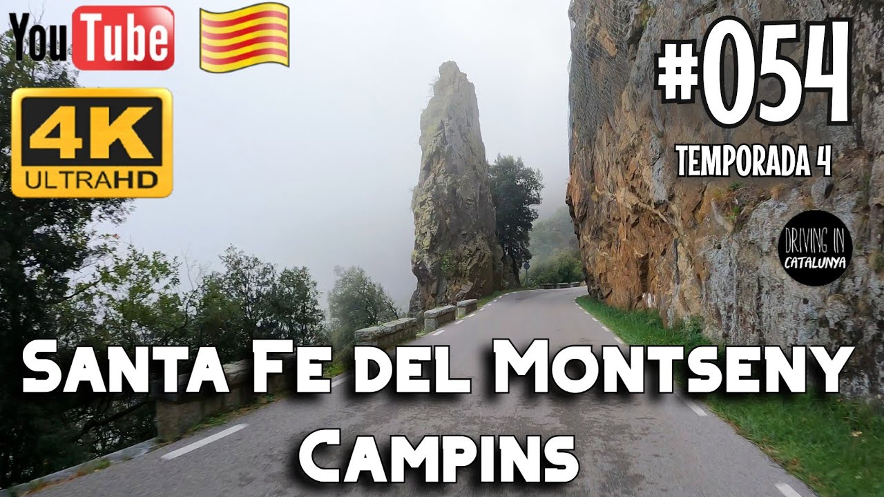 Santa Fe del Montseny - Campins | Catalunya | Scenic Drive [4K] de Driving in Catalunya
