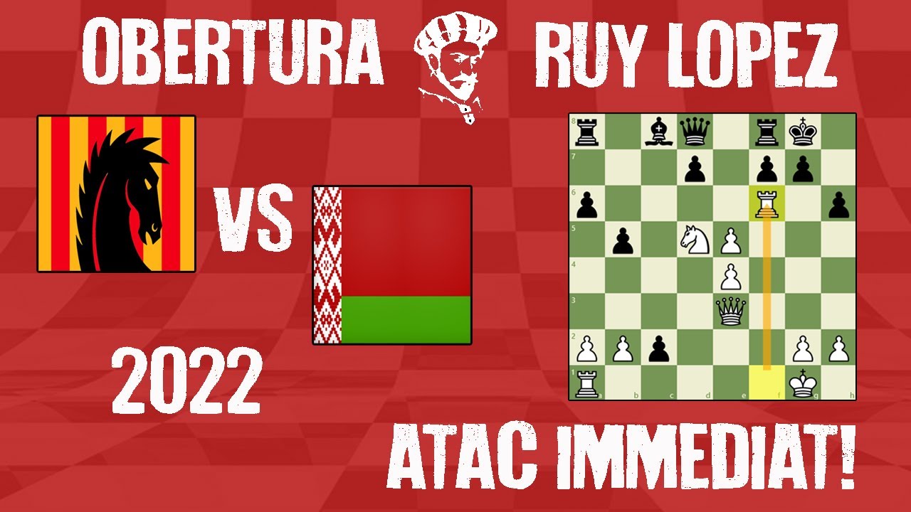 Atac immediat! || Obertura Ruy Lopez || Xaviof vs waspet (2022) de Escacs en Català