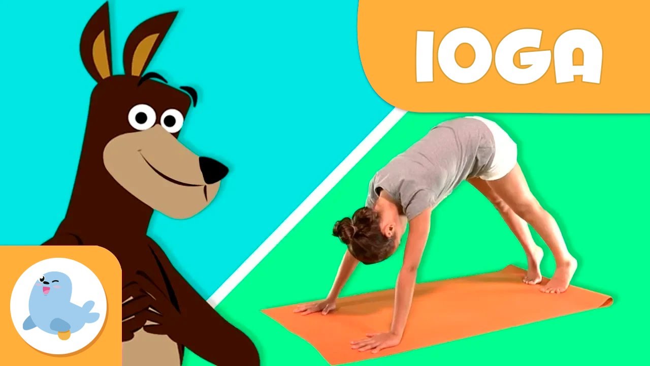 IOGA per a nens - La postura del gos - Tutorial per practicar ioga en català de Smile and Learn - Català