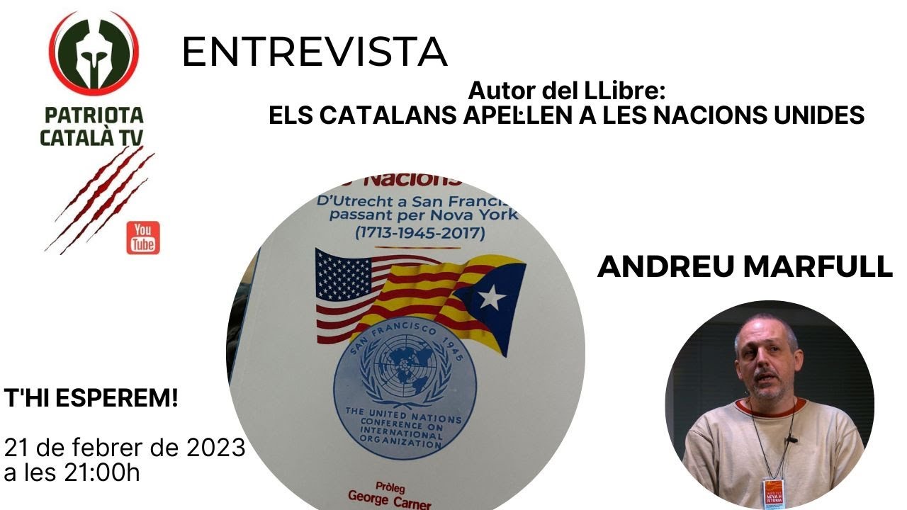 Entrevista en directe: Andreu Marfull de Patriota Català TV