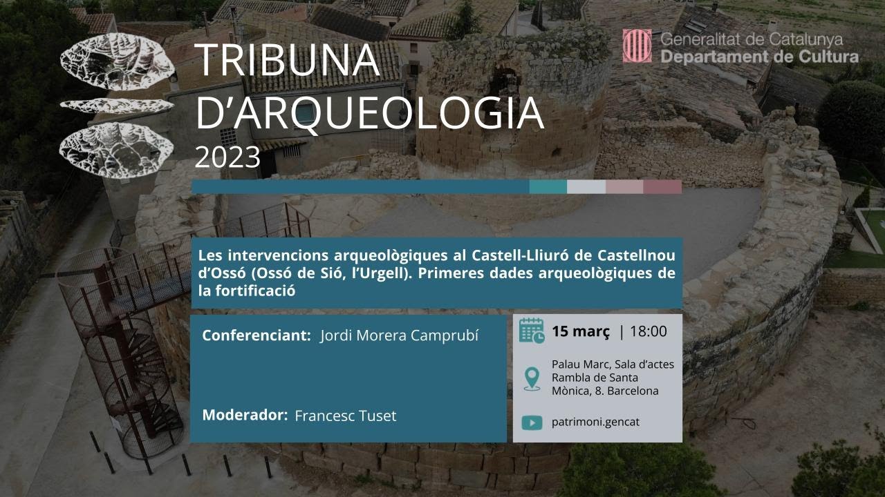Les intervencions arqueològiques al Castell-Lliuró de Castellnou d’Ossó (Ossó de Sió, l’Urgell) de patrimonigencat