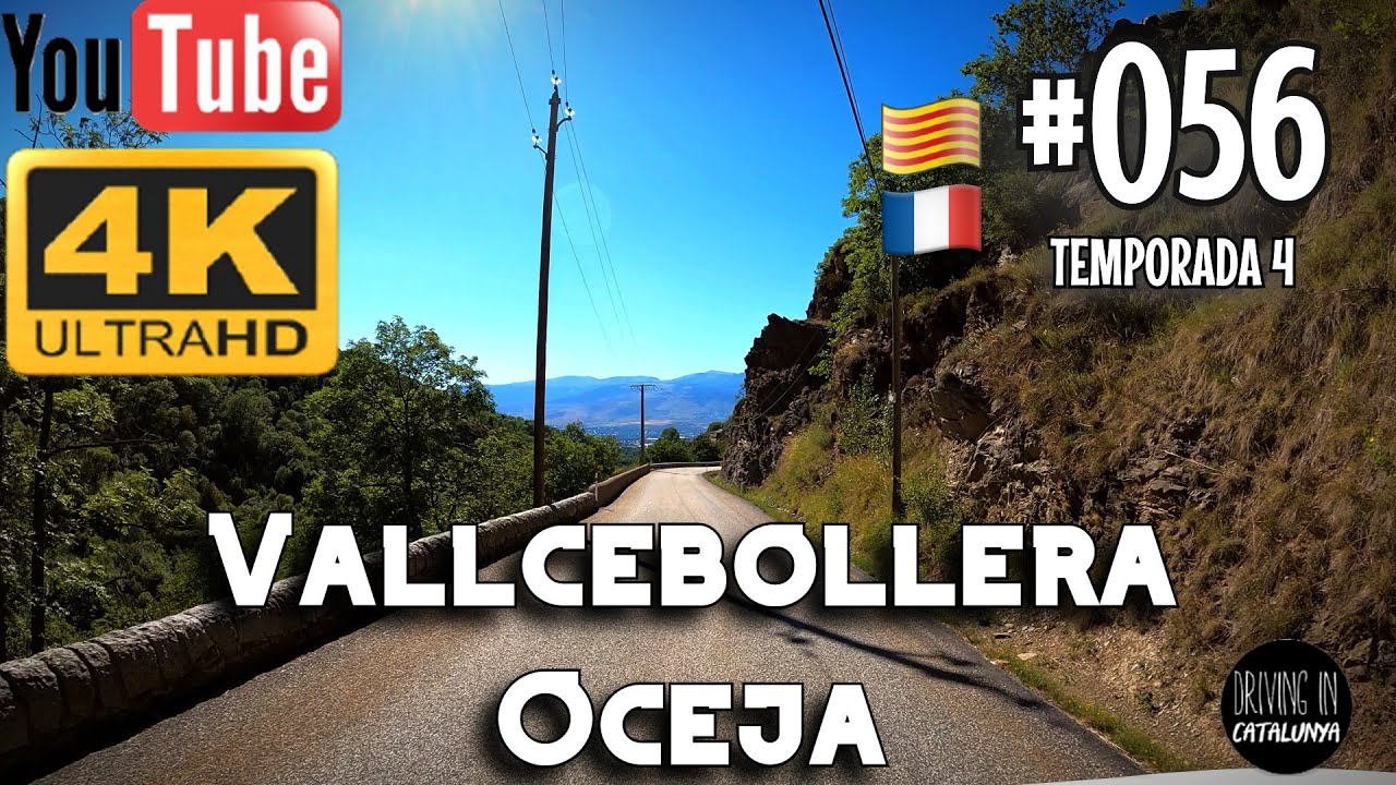 Vallcebollera - Oceja (🇫🇷 Valcebollère - Osseja) | Catalunya Nord | Scenic Drive [4K] de Driving in Catalunya