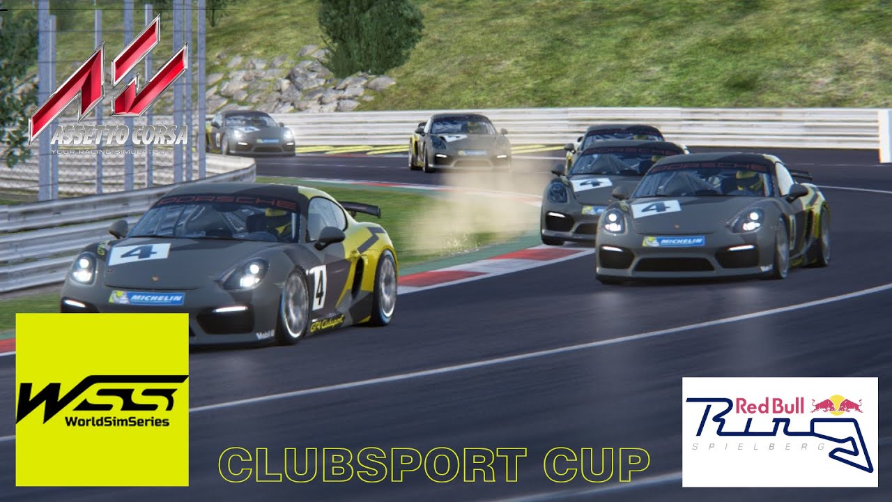 [CAT] Clubsport Cup 15 - Porsche Cayman GT4 - Red Bull Ring | World Sim Series de A tot Drap Simulador