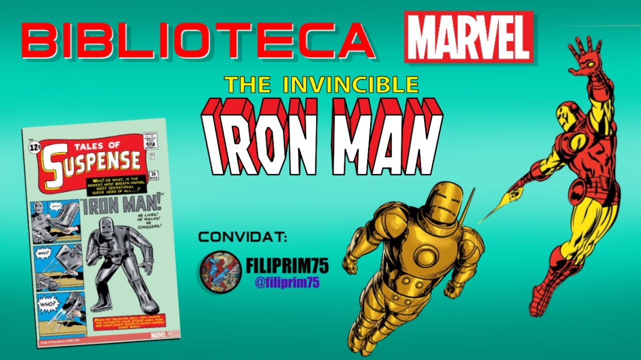 [encinestrat] Biblioteca Marvel: IRON MAN / Convidat: Filiprim @farfriki de encinestrat