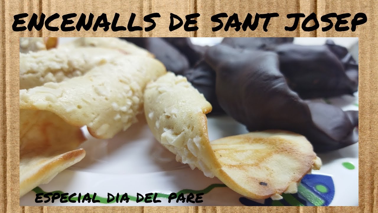 ENCENALLS de SANT JOSEP - recepta casolana - dolços TÍPICS - dolços en català de Dolça Terra