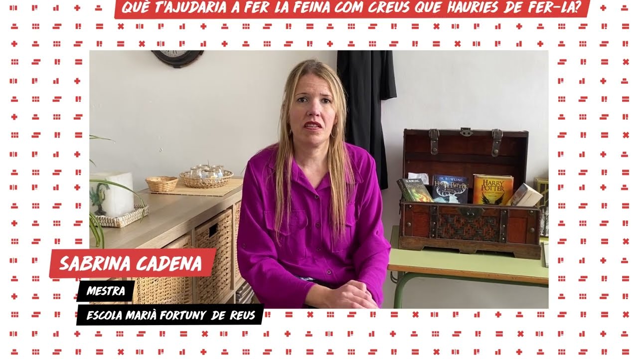 Mestres d’oportunitats: Sabrina Cadena, Escola Marià Fortuny de Reus de Laia Argelaguet