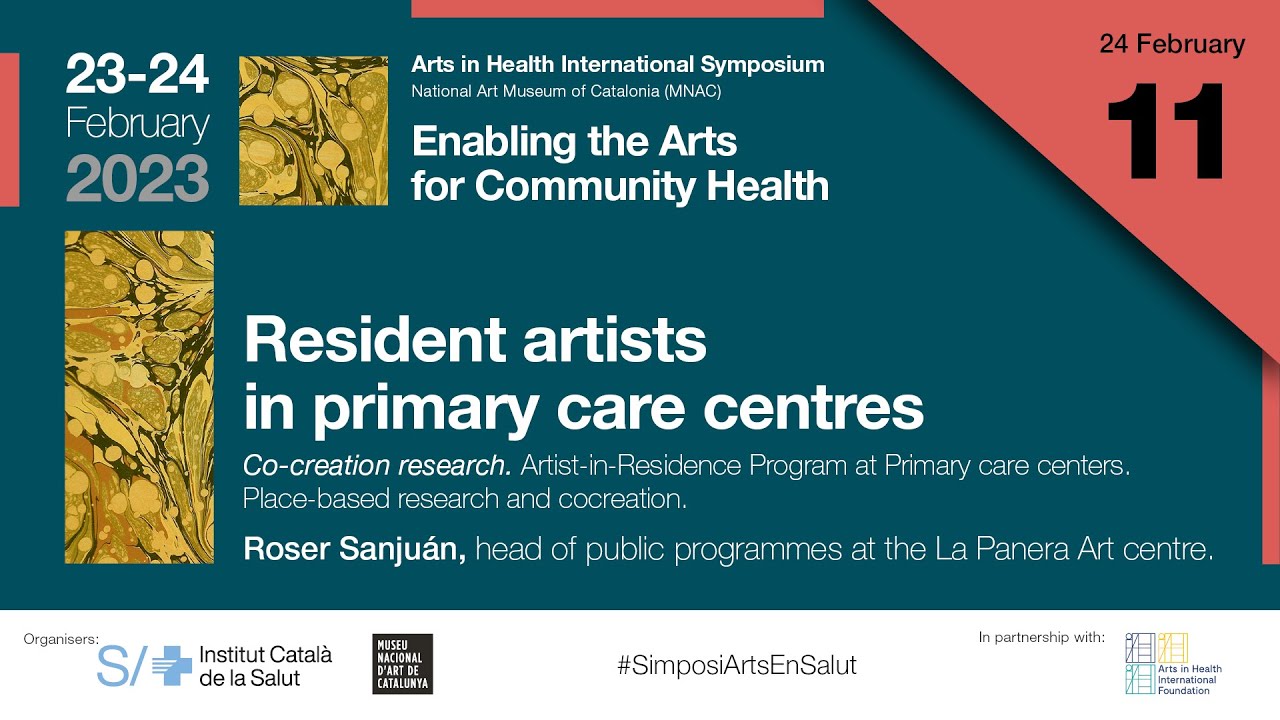 Resident artists in primary care centres de icscat