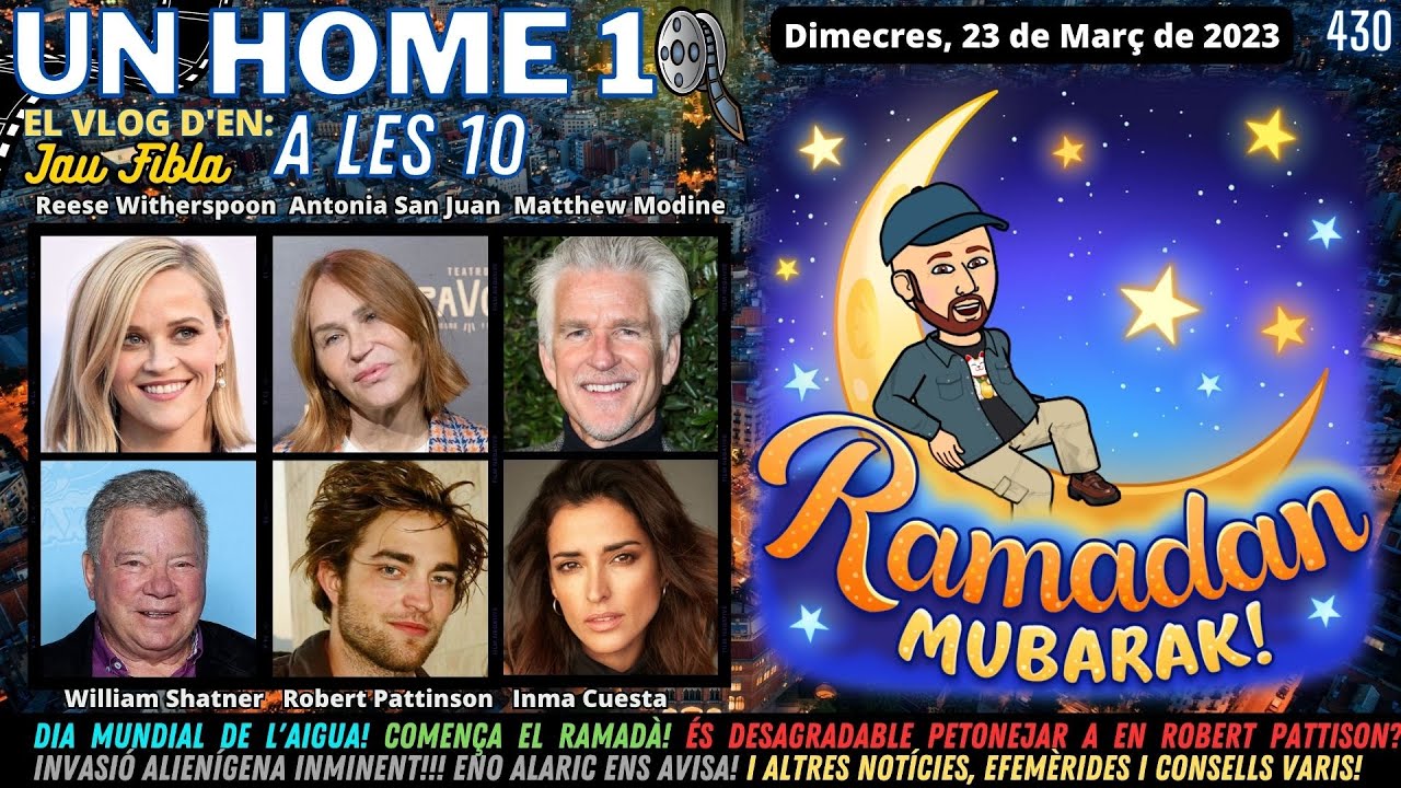 ⏰#UnHome10 #430 Ramadà, invasió alienígena i petons d'en Pattinson!!👽🛸🪐 de JauTV