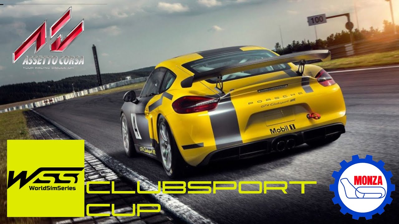 Porsche Cayman GT4 Clubsport - Season 2 | Monza 1/12 | World Sim Series de A tot Drap Simulador