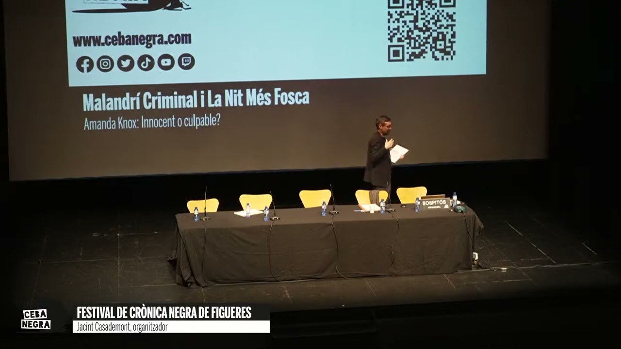 Especial directe Ceba Negra amb Malandrí Criminal - Amanda Knox de La Nit Més Fosca