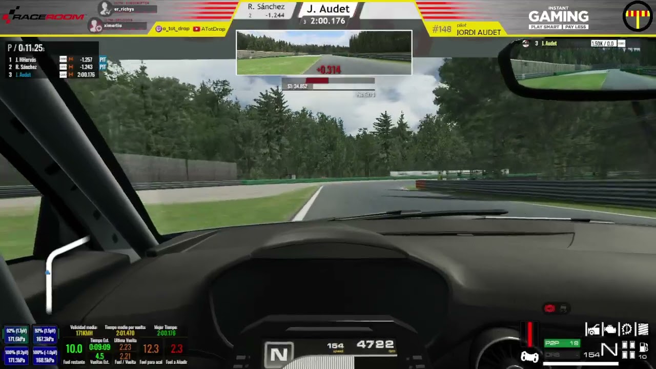SplitRoom | Monza | Audi TT de A tot Drap Simulador