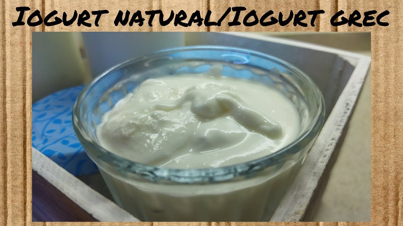 IOGURT natural - recepta CASOLANA - iogurt GREC - làctics - dolços en CATALÀ de Dolça Terra