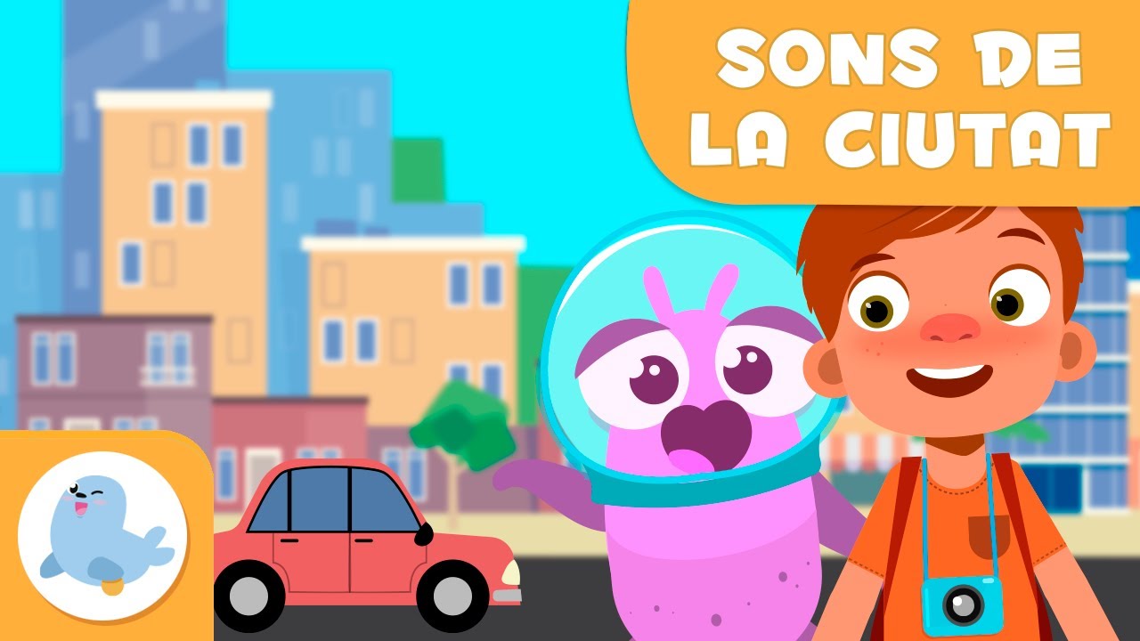 Els SONS DE LA CIUTAT per a nens en català - Episodi 2 de Smile and Learn - Català