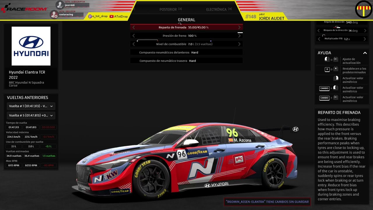 Campionat WTCR | Hyundai Elantra - Assen | YellowFlags de A tot Drap Simulador
